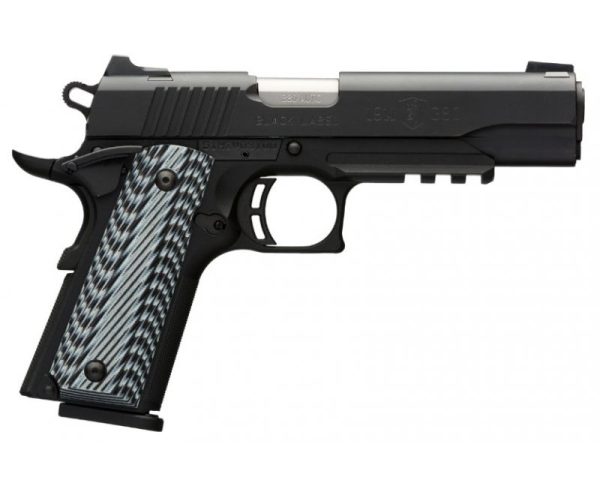 Browning 1911 380 Black Label Pro w Rail 051901492 023614043102