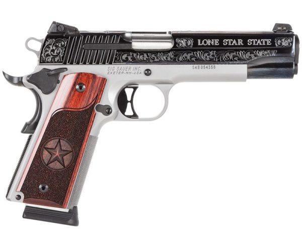 Sig Sauer 1911 Texas Silver Edition 1911 45 TXS 798681465507 1