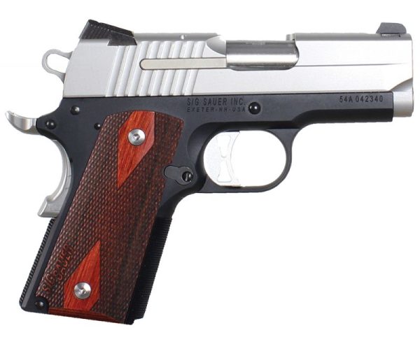 Sig Sauer 1911 Two Tone Ultra Compact 1911U45TSS 798681430079 1