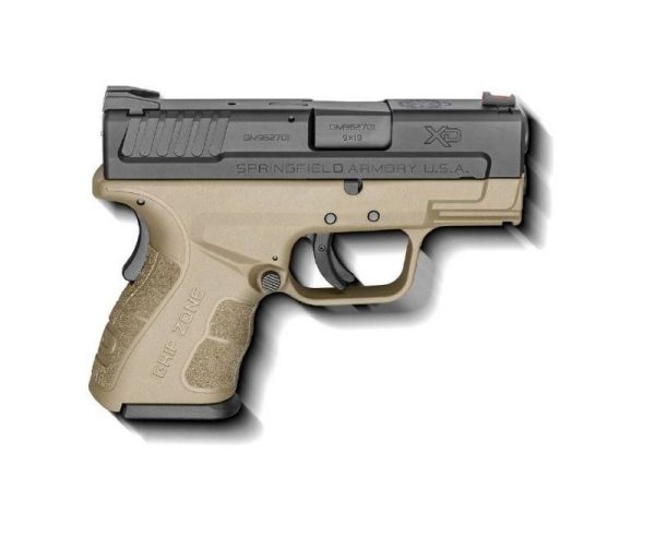 Springfield Armory XD Mod.2 Sub Compact FDE XDG9801FDEHC 706397905125 1