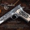 Colt Firearms Series 70 Lisa Tomlin 1911 Stainless / Engraved .45 ACP 5" 8-Round - Image 2