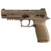 Sig Sauer P320 M17 Coyote Tan 9mm 4.7" Barrel 10-Rounds Night Sights - Image 2