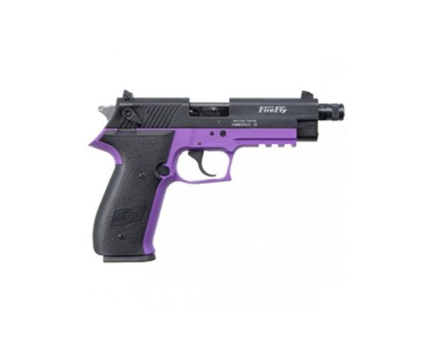 ATI GSG Firefly HGA 22LR 4-inches Threaded-Barrel 10Rds Purple-Black