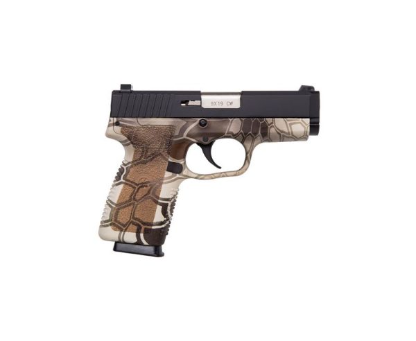 Kahr Arms CW9 Semi Auto Handgun Camo Black 9mm 3.6 inch 7 rd Kryptek Frame CW9093KRT 602686421805