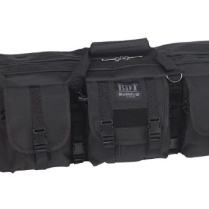 Bulldog Double Tactical Rifle Case Polyester Canvas 37 Inch Black