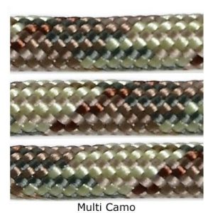 E.L. Wood Fish & Fire Paracord MultiCam 100'