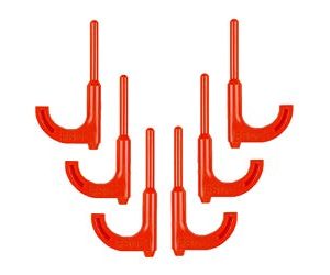 Firearm Safety Devices Chamber Flags Orange .22 cal 6-Rounds