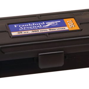 Frankford Arsenal Hinge-Top Ammo Box 9mm 50-Rounds