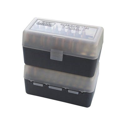 MTM Ammo Box Smoke .223 Rem / .204 RUG 50-Rounds