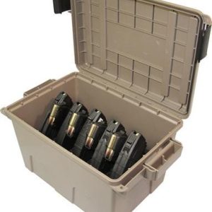 MTM Tactical Magazine Can for AK-47 Magazines Tan