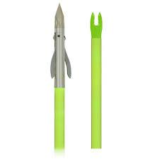 Muzzy Iron 2-Blade Fish Point with Chartreuse Arrow