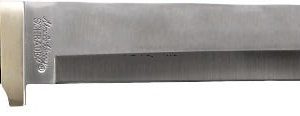 Schrade Uncle Henry Bowie Fixed Knife Stag - 10" Plain Clip Point Blade