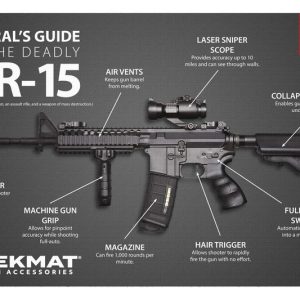 TekMat Original Cleaning Mat 11x17" with AR-15 Guide Diagram