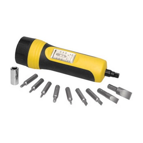 Wheeler Engineering FAT Torque Wrench with 10 BITS