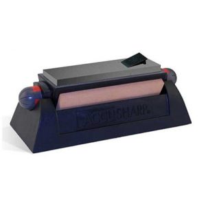 AccuSharp Tri-Stone Sharpening System Black 6-inch