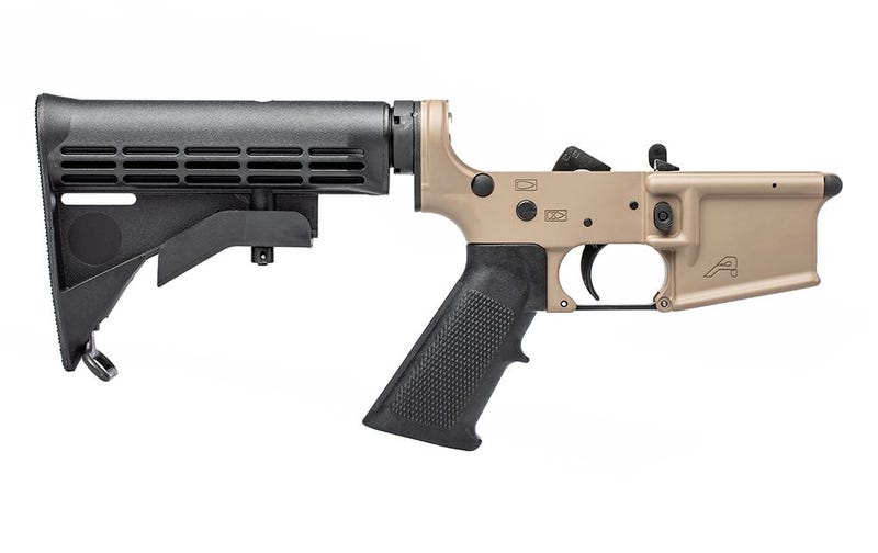 Aero Precision AR15 Complete Lower Receiver Flat Dark Earth