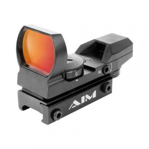Aim Sports Inc Reflex Sight 1x34MM w/ 4 Reticles Black