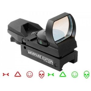 Aim Sports Dual Illuminated Reflex Sight Warfare Edition Red / Green Illumination