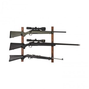 Allen Gun Collector 3 Gun Rack 3 Rifle/Shotgun Brown/Black Wood/Steel