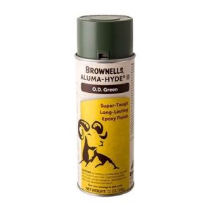Brownells Aluma-Hyde II Aerosol Paint OD Green 12oz Matte