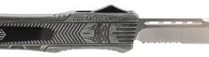 CobraTec Knives CTK-1 Large Stone Washed Tanto Part Serration