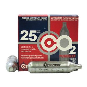 Crosman Powerlet CO2 CartridgeS 25pk