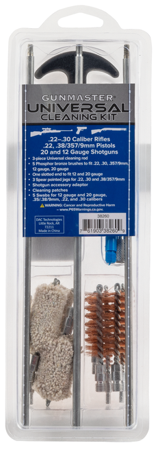 DAC Technologies GunMaster Universal Cleaning Kit 19-Piece