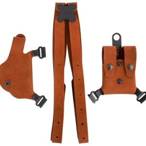 Galco Classic Lite 2.0 Shoulder Holster Brown for Kimber 1911 5"