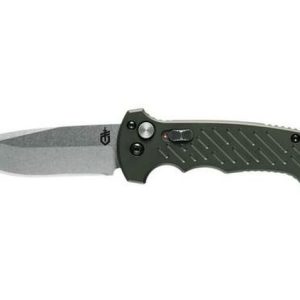 Gerber 06 Auto 10Th Anniversary 3.8" Stonewash S30V Stainless Steel Blade Automatic Knives