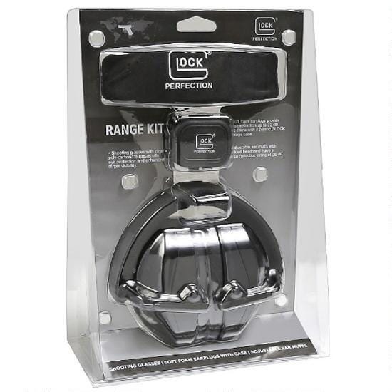 Glock Range Kit Eye/Ear Protection Black