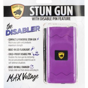Guard Dog Security Disabler Stun Gun Purple w/ Holster