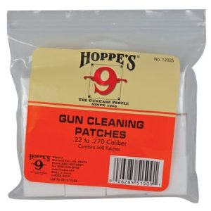 Hoppes Bulk Gun Cleaning Patches 1204S
