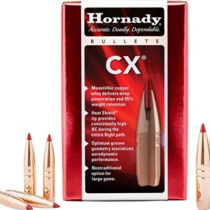 Hornady CX Bullets .338 Caliber 185 Grain 50 Rounds