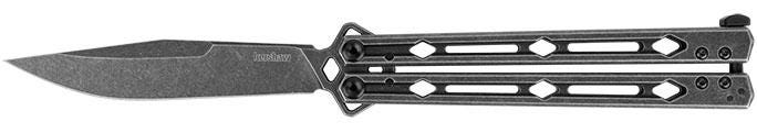 Kershaw Lucha Blackwash Flip Knife 4.6"