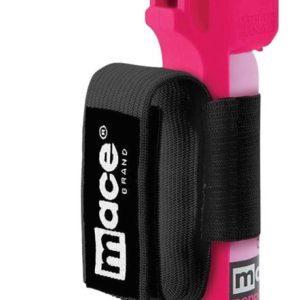 Mace Sport Pepper Spray Pink / Black 12ft Range with Adjustable Strap and Keychain