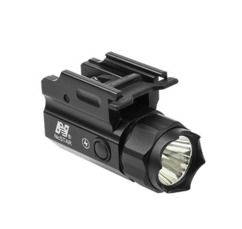 NC Star Black LED Compact Flashlight 150 Lumen