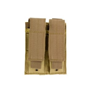 NCStar Double Pistol Magazine Pouch/Tan