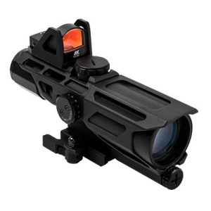 NcStar Gen3 USS Scope 3-9X40mm P3 Sniper Reticle with Red Dot