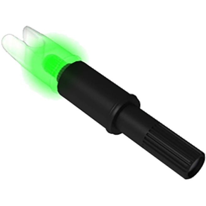 New Archery Thunderglo Lighted Nocks Green Universal 3-Pack