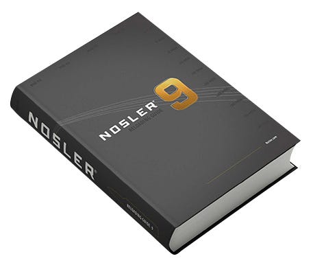 Nosler Reloading Manual 9th Edition