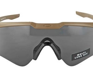 Oakley Standard Issue Ballistic M Frame Alpha Tan With Grey and Clear Lenses