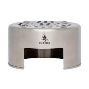 Pathfinder Bush Pot & Pan Stove Stainless 5.5x3"