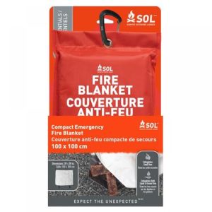 Ready Brands SOL Emergency Fire Blanket Compact 39x39"