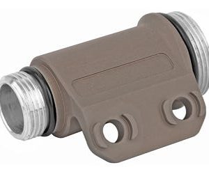 Reptilia Torch Light Mount Tobacco M-LOK Left-Sided for Modlite Systems & SureFire KE2-DF