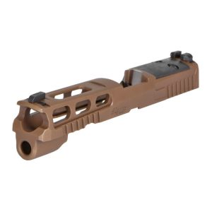 Sig Sauer P320 PRO-CUT Slide Assembly Coyote Brown 9mm 4.7" Barrel R2 Optics Ready