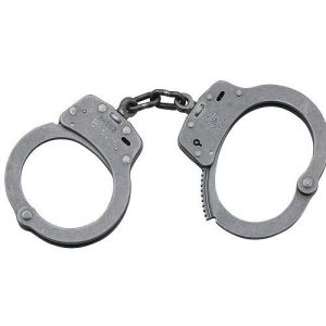 Smith & Wesson Standard Chain Handcuffs Stainless Steel Finish