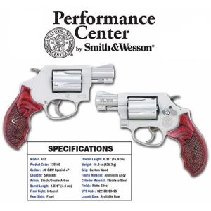 Smith and Wesson 637 Performance Center Stainless .38 SPL 1.825-inch 5Rd TALO Exclusive