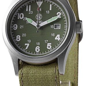 Smith and Wesson Military Watch OD Green Interchangeable Straps