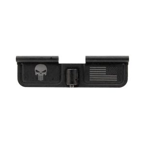 Spikes Tactical Laser Engraved Ejection Port Door Punisher and Flag