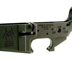 Spikes Tactical Spider AR-15 Stripped Lower Receiver Black